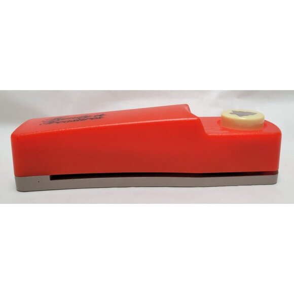 Family Treasures Christmas Tree Shape Red Paper Punch for Scrapbooking Crafts - Picture 3 of 7